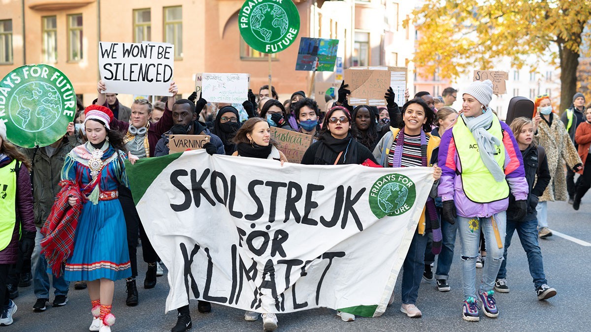 Klimastreik in Schweden