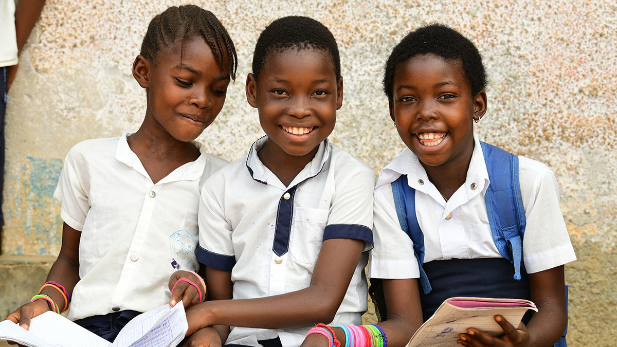 Schülerinnen in der Demokratischen Republik Kongo
