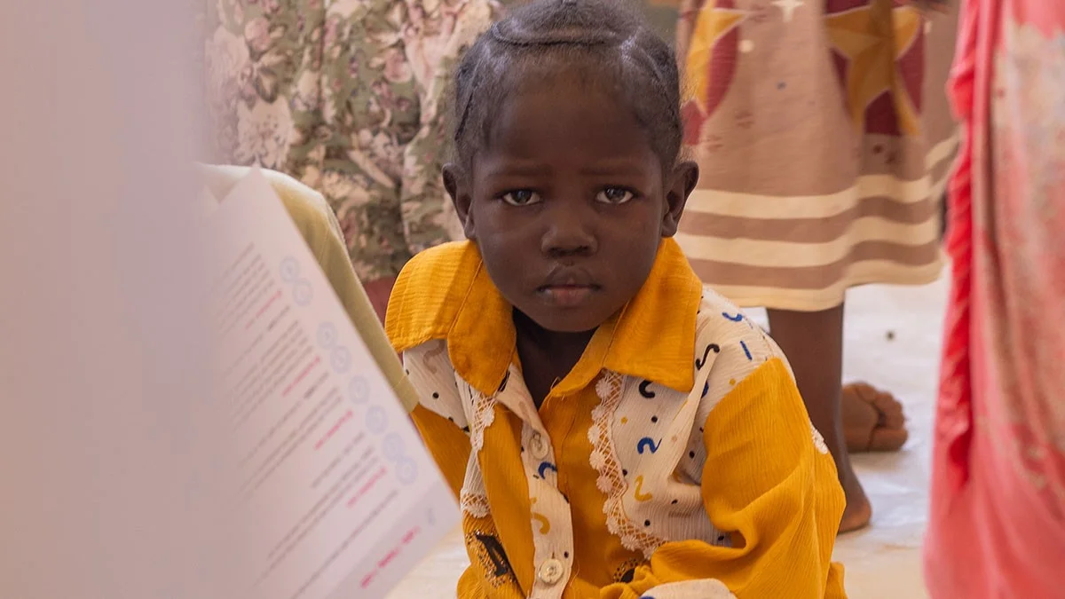 Kind im Sudan