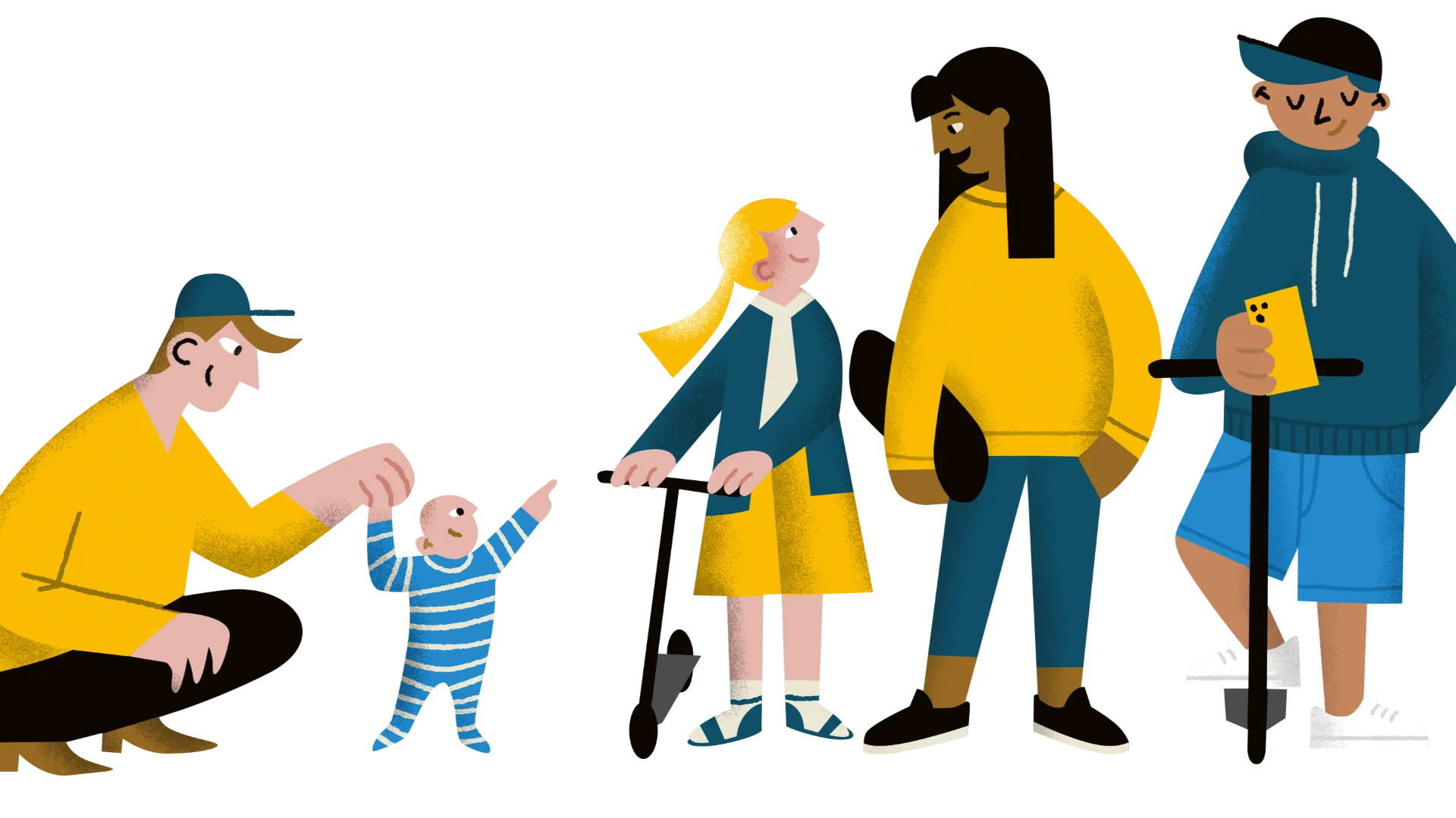Illustration von Kindern 