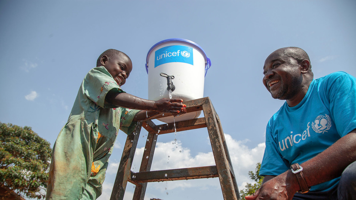 Wasser, UNICEF, Kongo