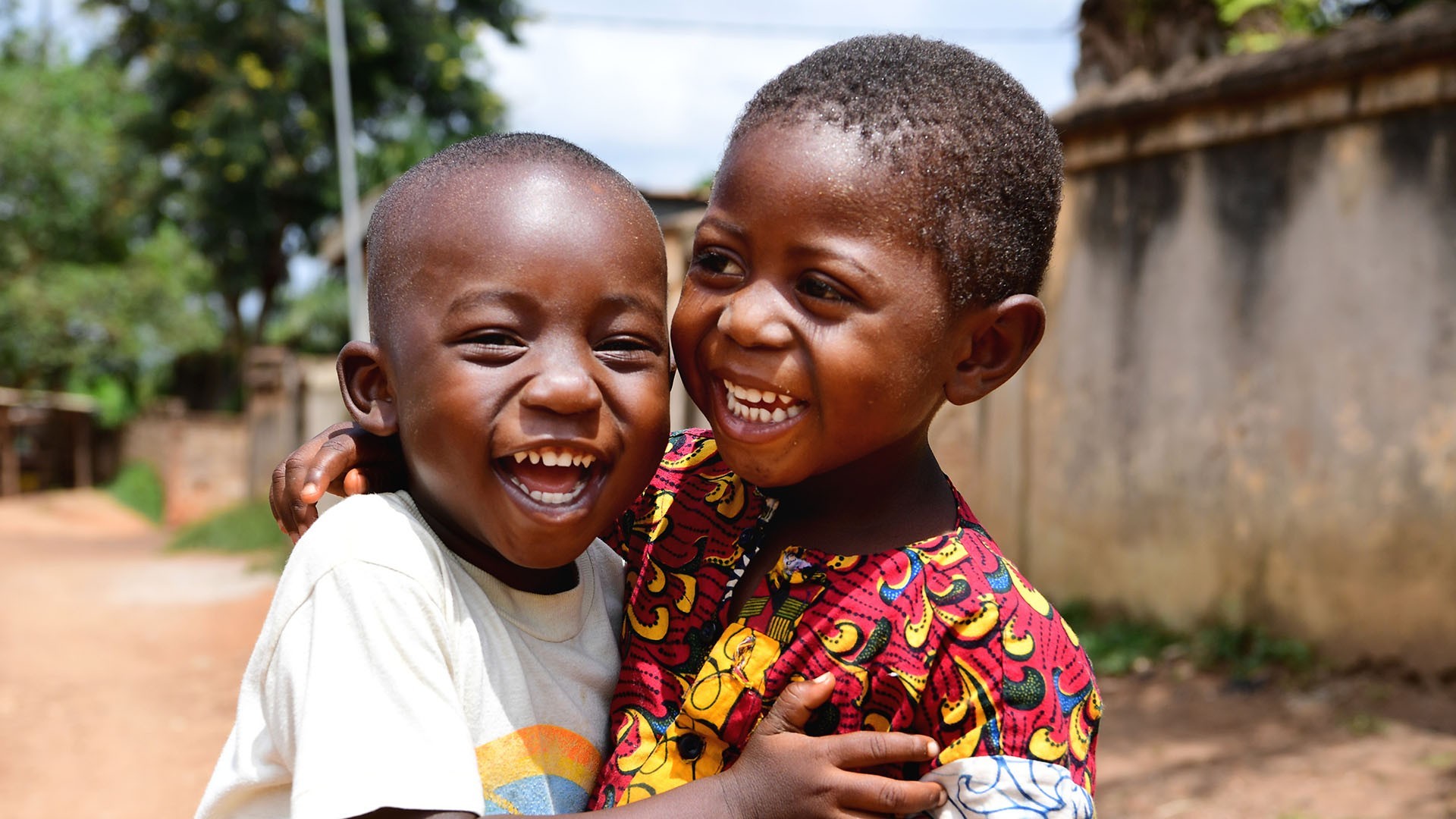 Lachende Kinder, Elfenbeinküste