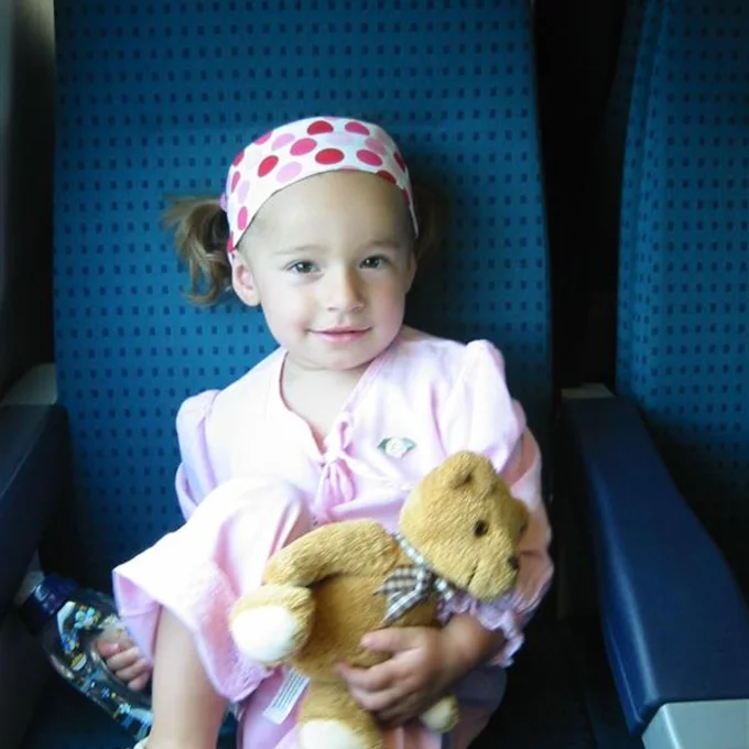 Molly Giminiani als Kind