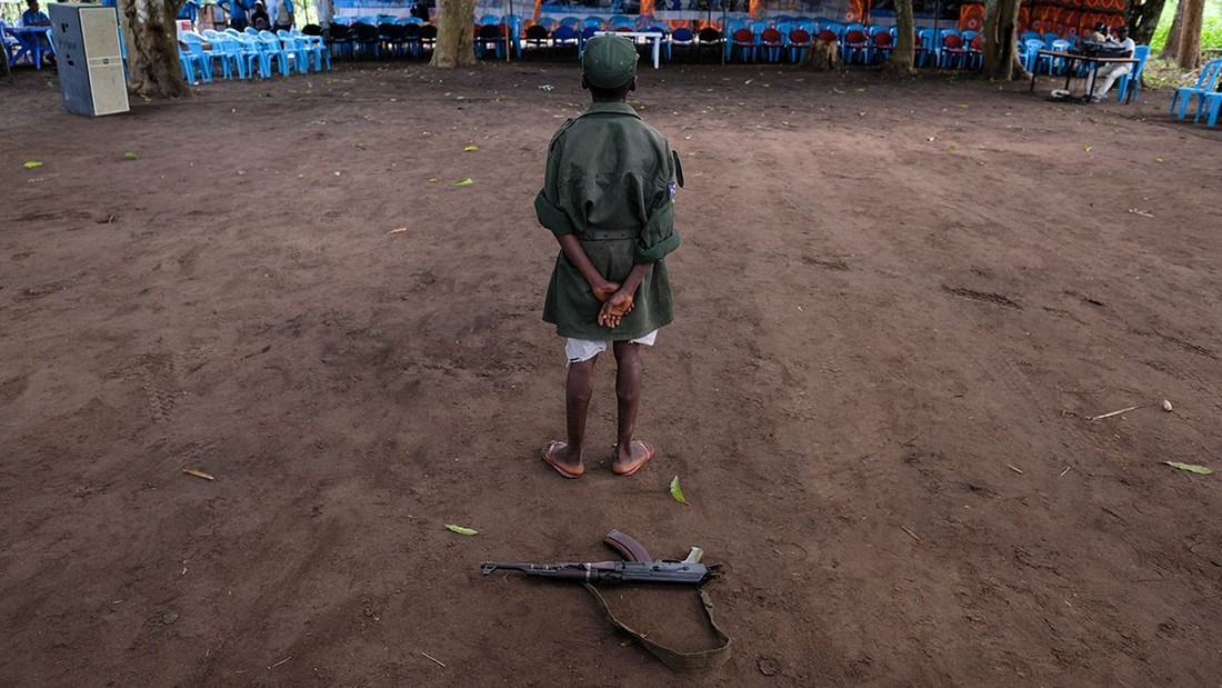 Ehemaliger Kindersoldat im Südsudan
