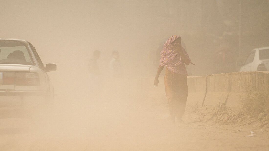 Smog à Dhaka, Bangladesh.