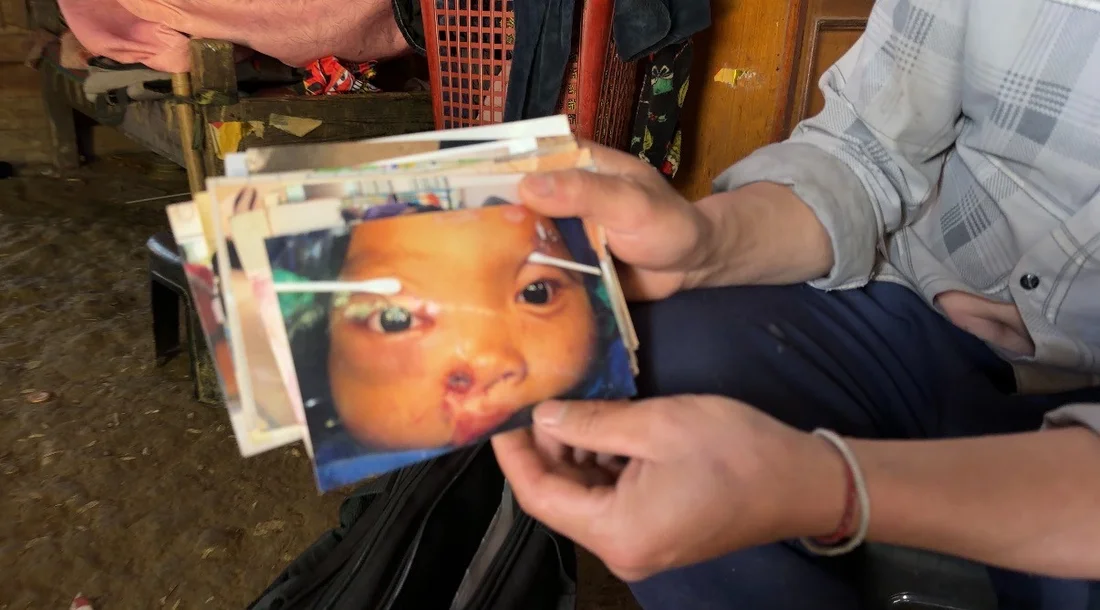 Laos, UXO, Fotos von Kayeng nach den ersten Operationen