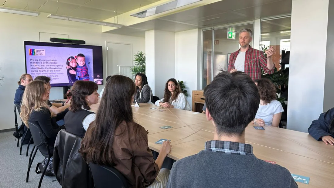 Die UNICEF youth Community bei einem Workshop