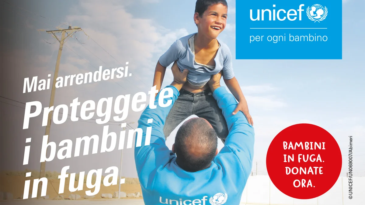 Proteggere i bambini in fuga