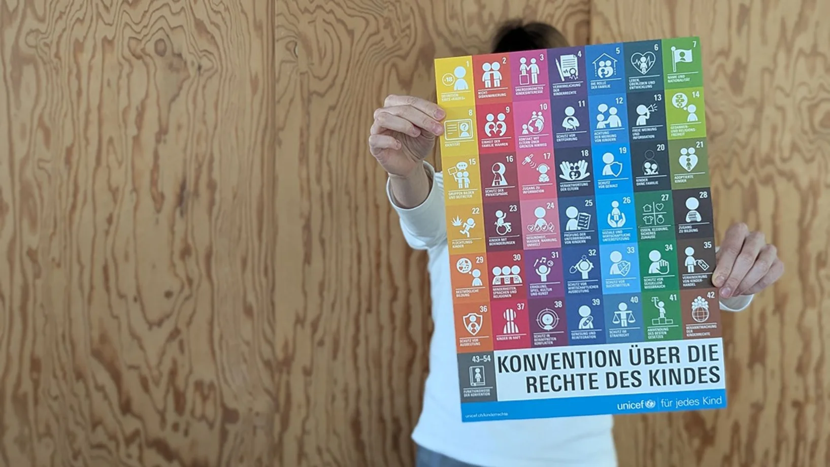 Poster der Kinderrechtskonvention