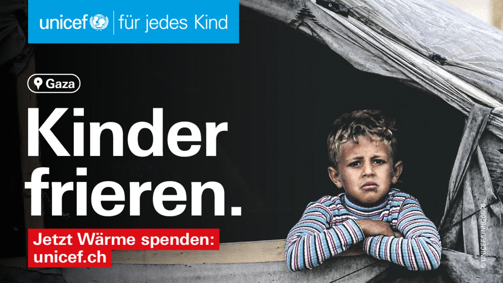 Winterization Plakat von UNICEF
