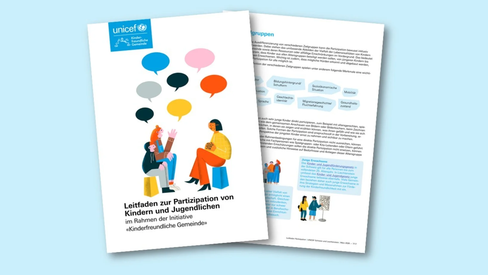 Coverbild_Leitfaden zur Partizipation von Kindern und Jugendlichen