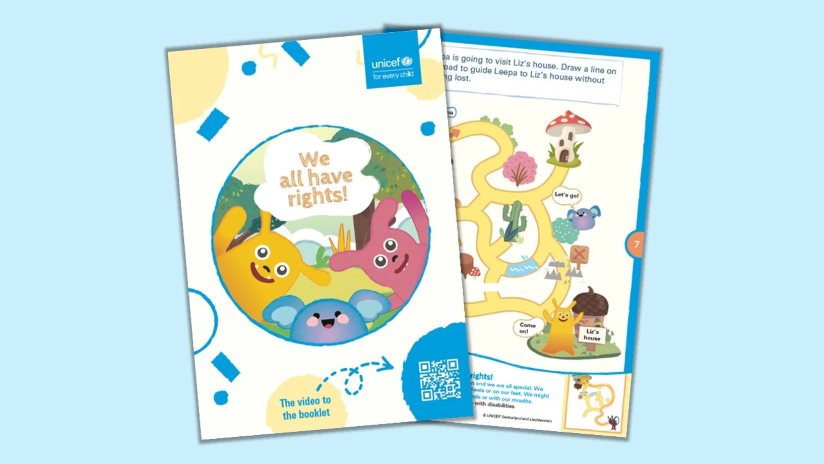 ​​We all have rights – Activity book for children​ 