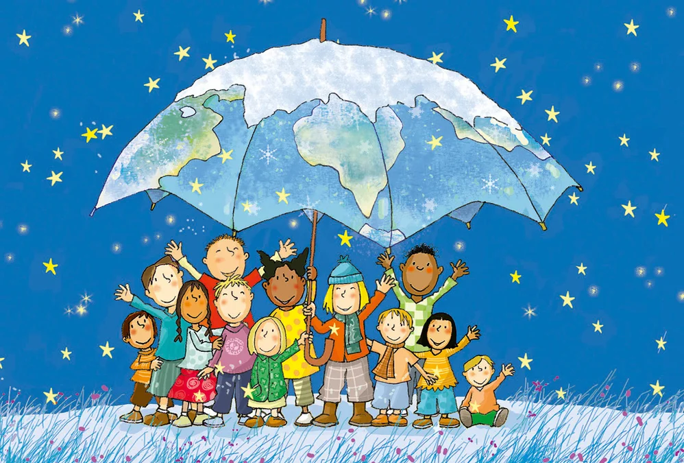 Einzelkarten für Weihnachten unicef.ch