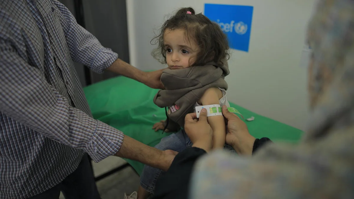 UNICEF warns: Risk of famine for children across Gaza | unicef.ch