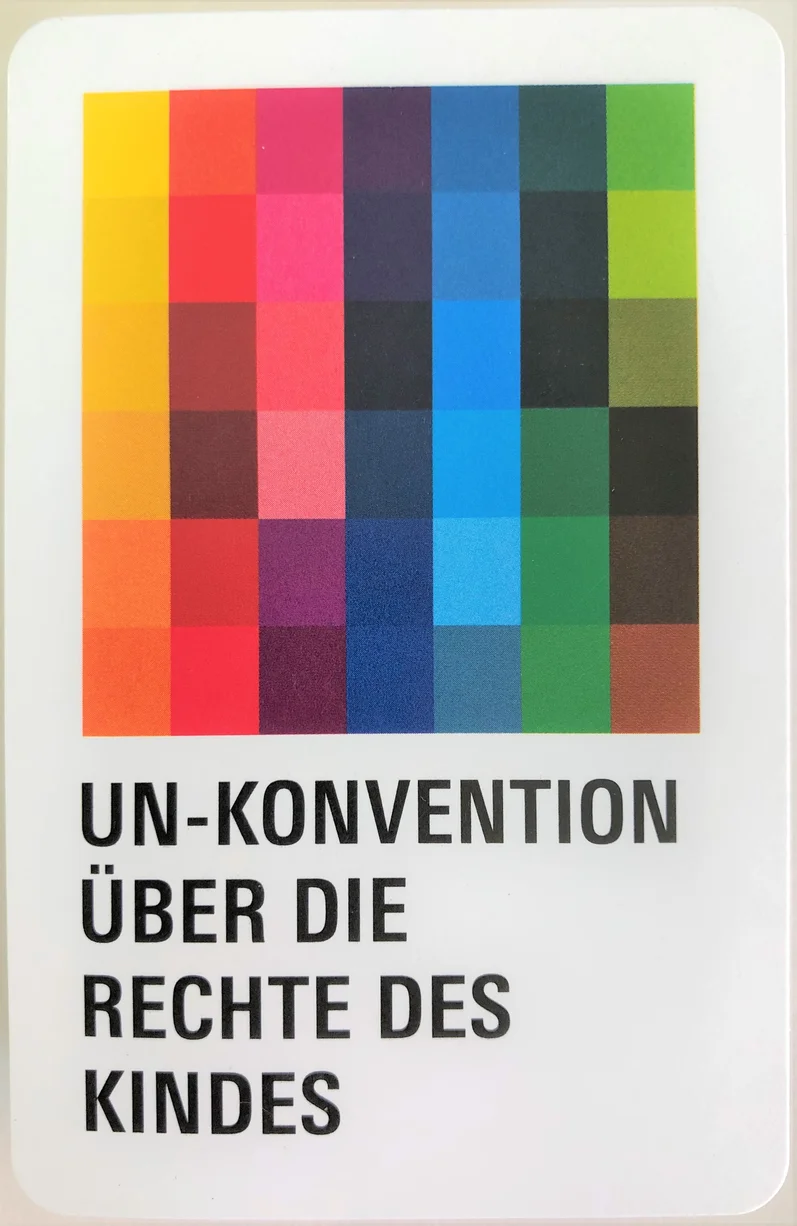UNICEF Pocketcard "Kinderrechte" | unicef.ch