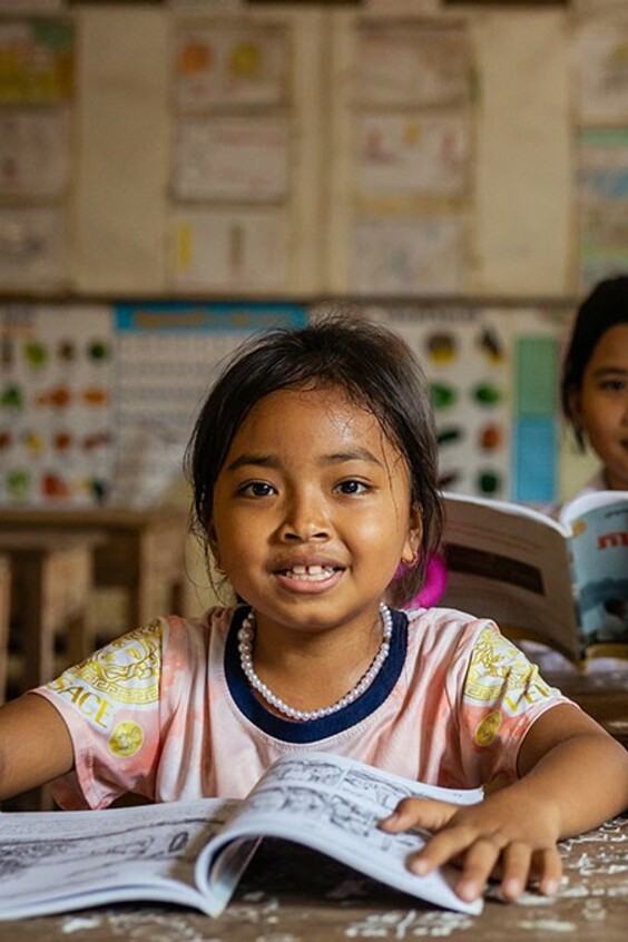Unterricht in Kambodia