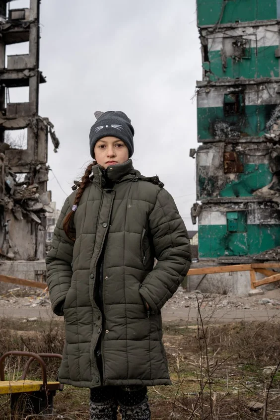 1 Jahr Ukraine Kind