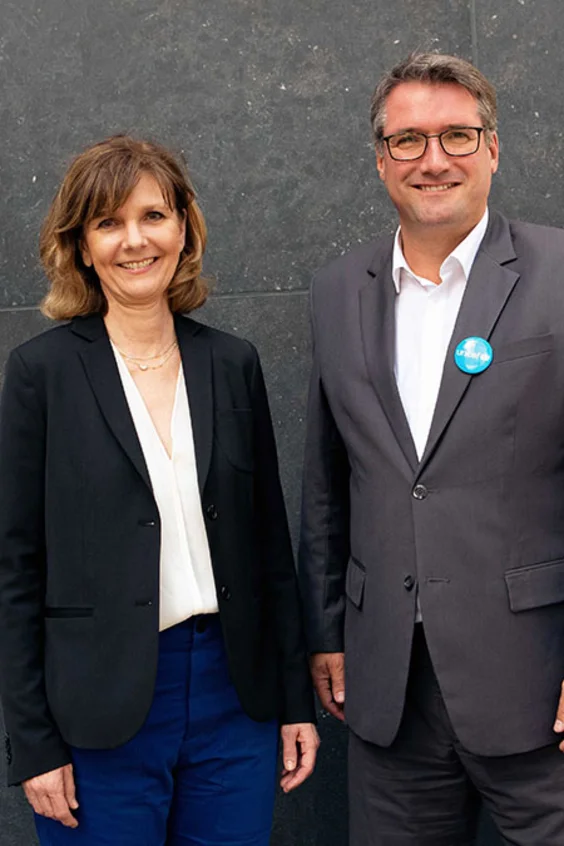 Christian Levrant und Bettina Junker
