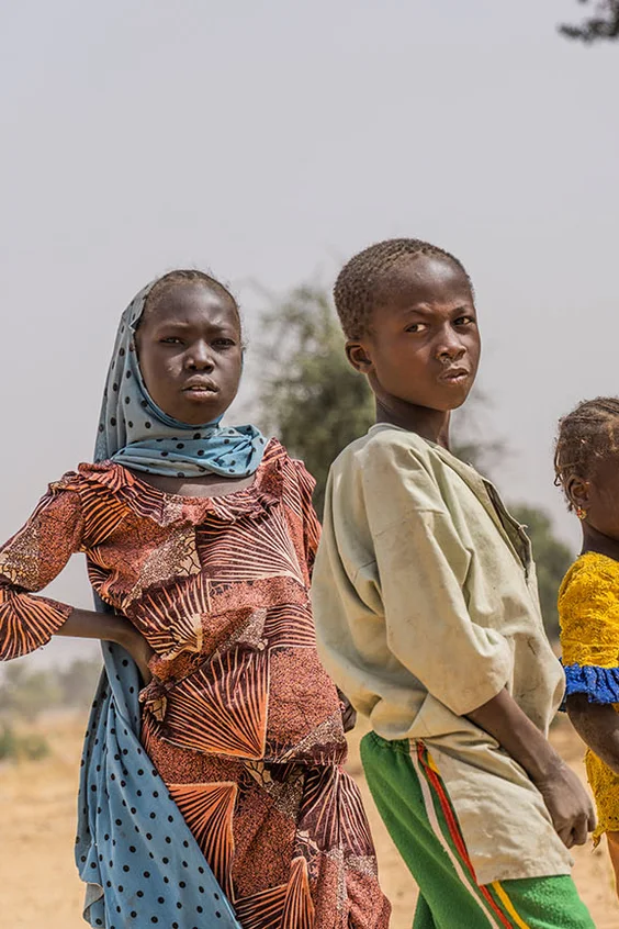 Familie im Niger