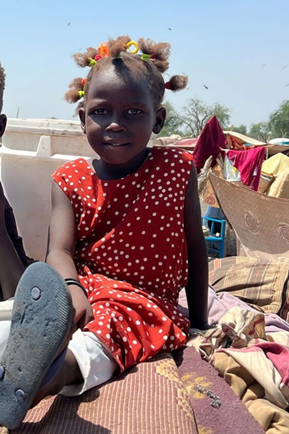 Kinder Flucht Sudan