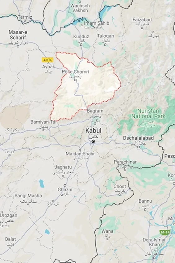 Karte Afghanistan